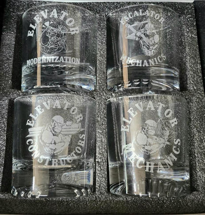 Elevator Trade Whiskey Glass Set